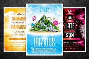 Summer vacation Flyer bundle
