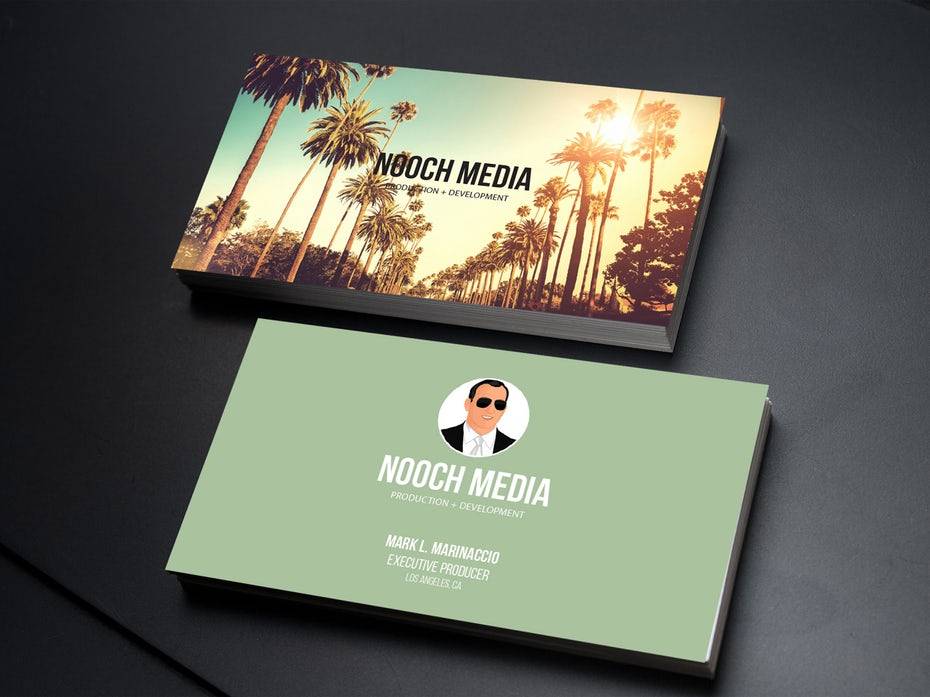 Business Card Design Nooch Media
