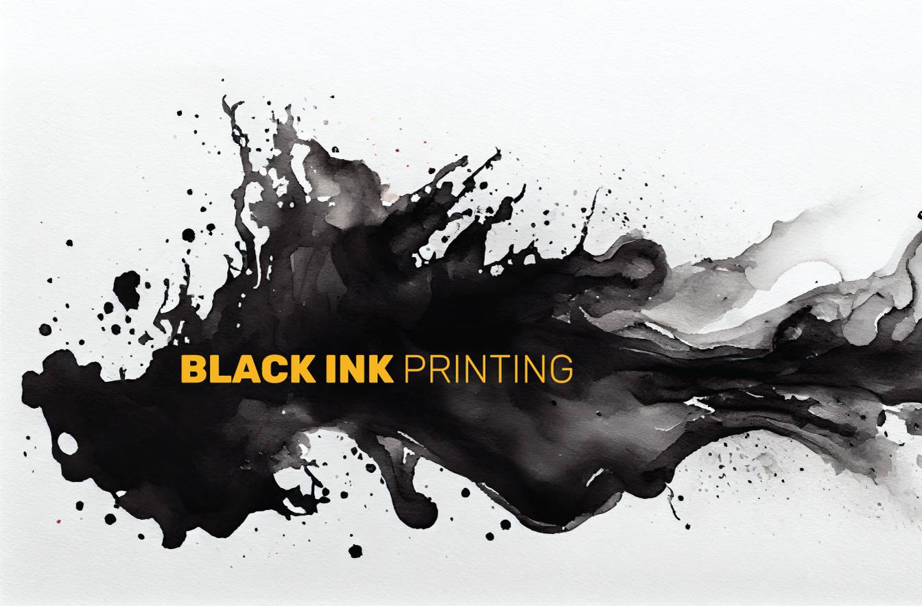 Black Ink Printing – How to Set it Up