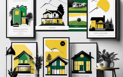 Various styled real estate flyers