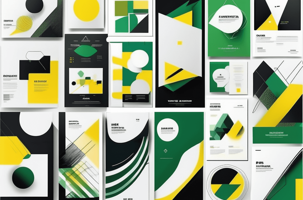 Various flyers in different shapes and sizes