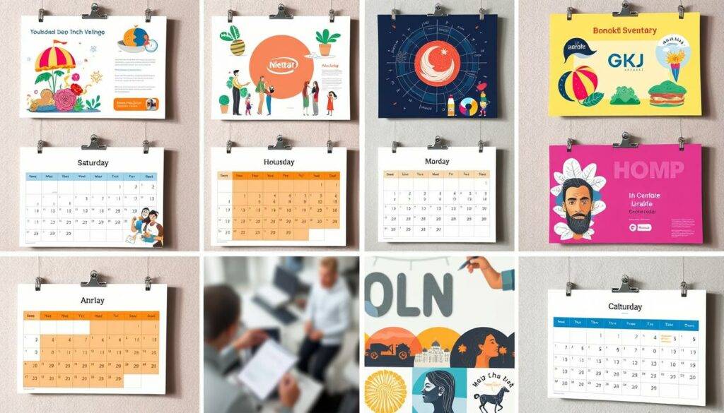 branding calendars for effective brand visibility