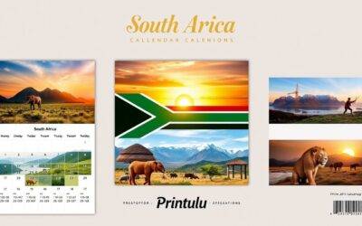 Personalised Calendars for South Africa Memories