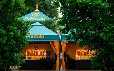 The role of branded gazebos in print marketing